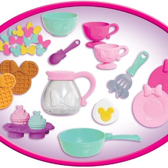 Disney Junior Minnie Mouse Happy Helpers Brunch Cafe, Play Kitchen Set for Kids - Picture 3 of 3